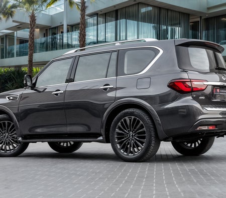 Gray Infiniti QX80 SENSORY 2022