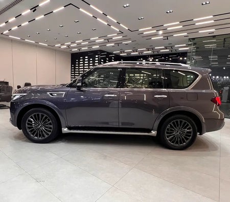 Gray Infiniti QX80 SENSORY 2024