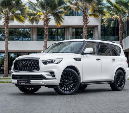 Blanc Infiniti QX80 Black Edition 2023 Blanc Infiniti QX80 Black Edition 2023