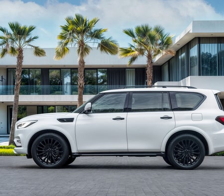 Blanc Infiniti QX80 Black Edition 2023 Blanc Infiniti QX80 Black Edition 2023
