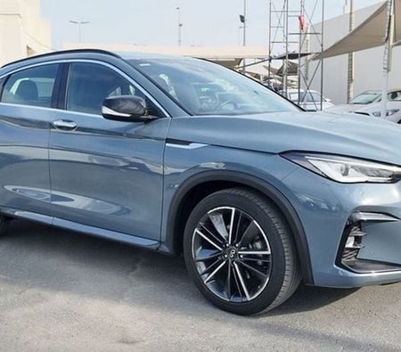 Gray Infiniti QX55 2023
