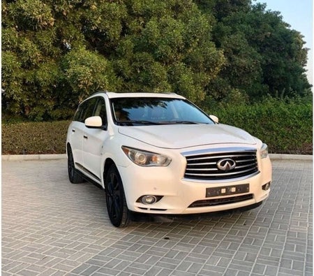 White Infiniti QX60 2014