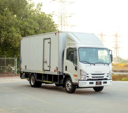 White Isuzu N-SERIES NPR 2023