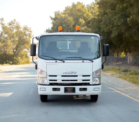 White Isuzu N-SERIES NPR 2017