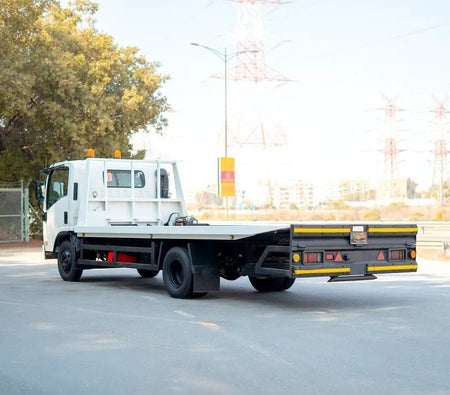 White Isuzu N-SERIES NPR 2017