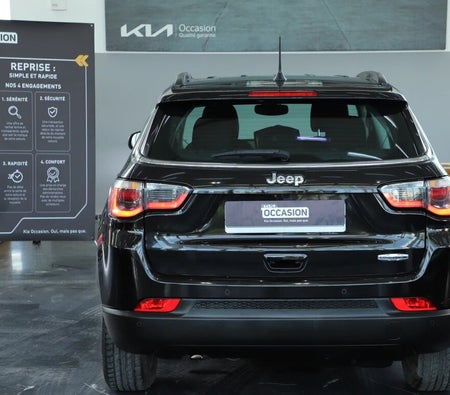 zwart Jeep Compass 1.6 Multijet Longitude 4x2 BVM 120ch 2021