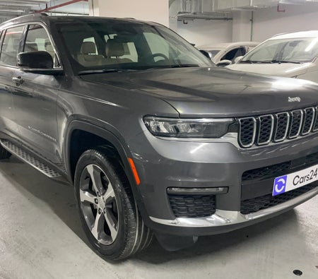 Gray Jeep Grand Cherokee L LIMITED + 2024 Gray Jeep Grand Cherokee L LIMITED + 2024
