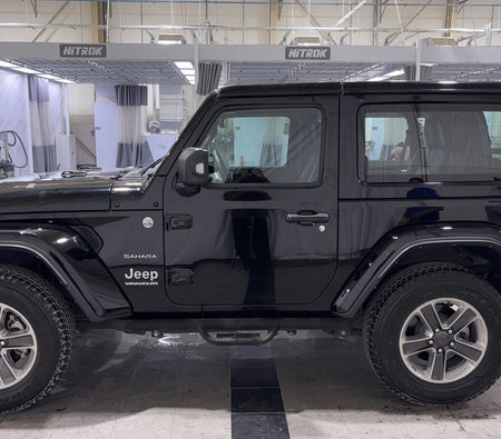 Noir Jeep Wrangler Sahara 2023