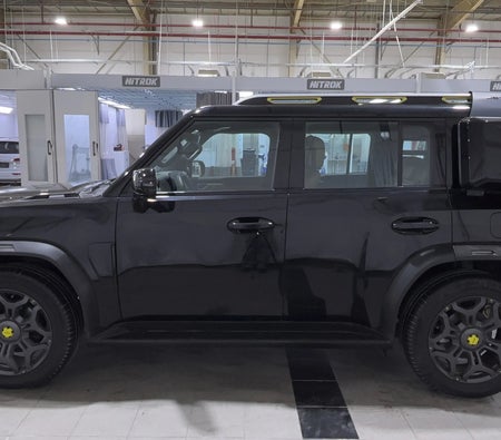 Черный Jetour T2 Luxury 2025 год
