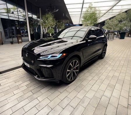 Black Jaguar F Pace SVR 2024 Black Jaguar F Pace SVR 2024