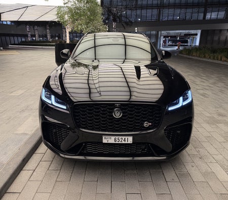 Black Jaguar F Pace SVR 2024 Black Jaguar F Pace SVR 2024