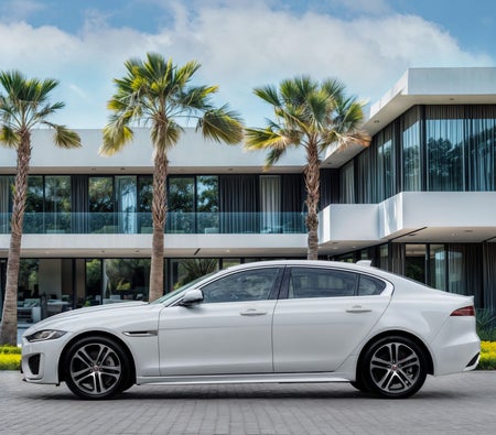 White Jaguar XE S 2025
