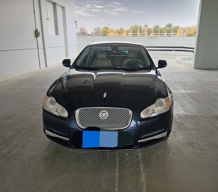 Blue Jaguar XF 2011