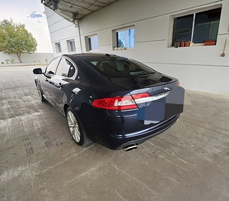 Blue Jaguar XF 2011