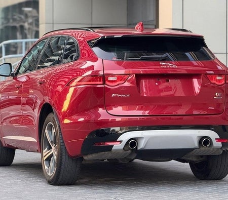 Red Jaguar F Pace S 2017