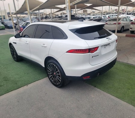White Jaguar F Pace 2020