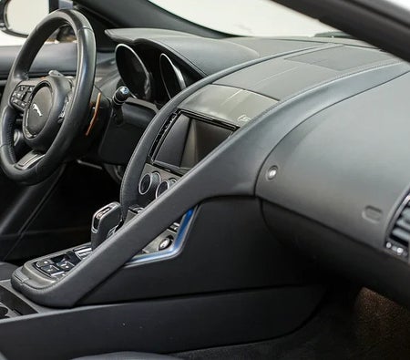White Jaguar F Type S 2015