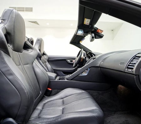 White Jaguar F Type S 2015