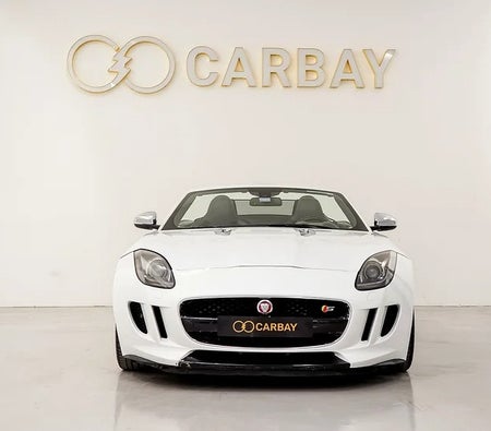 Beyaz Jaguar F Type S 2015
