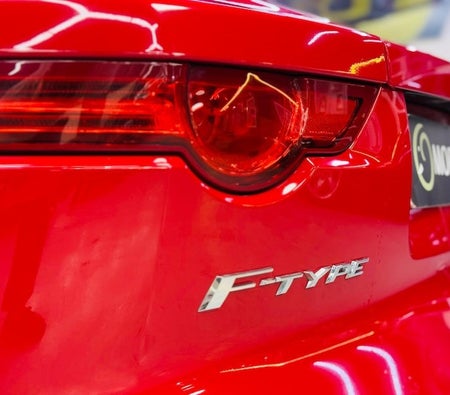 Red Jaguar F Type 2015