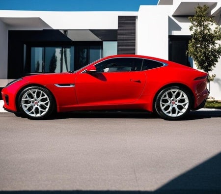 rojo Jaguar F Type R-Dynamic 2018