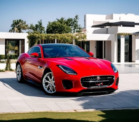 rojo Jaguar F Type R-Dynamic 2018