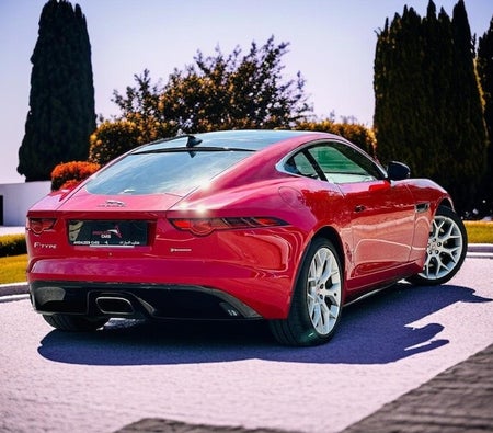 rood Jaguar F Type R-Dynamic 2018