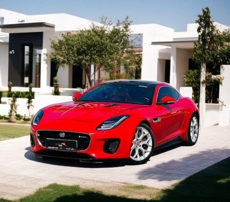 rojo Jaguar F Type R-Dynamic 2018