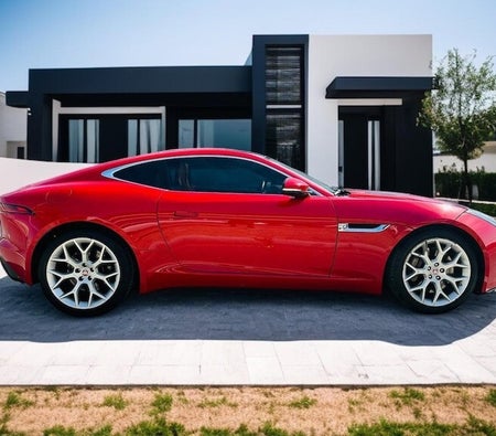 rood Jaguar F Type R-Dynamic 2018