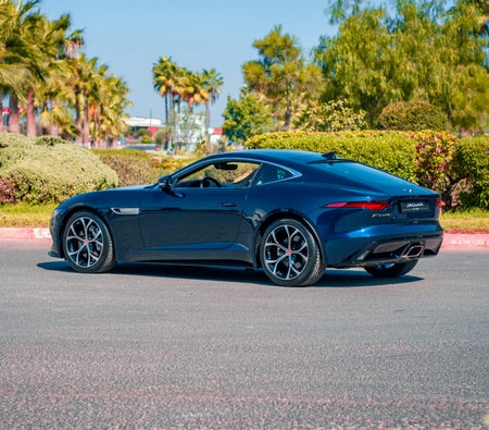 Blue Jaguar F Type 2023