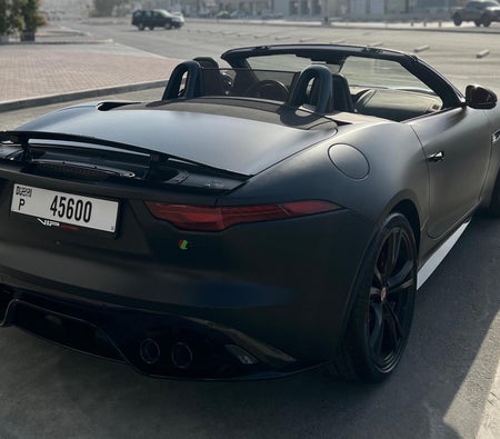 Black Jaguar F Type 2023