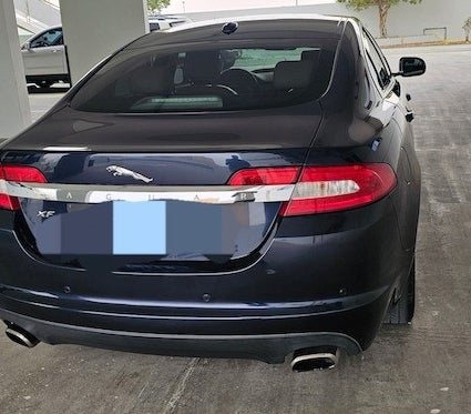 Blue Jaguar XF 2011