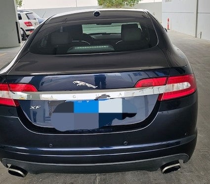 Blue Jaguar XF 2011