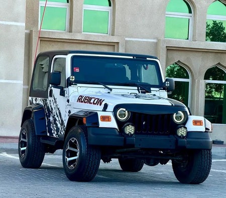 Белый Jeep Wrangler Sport 2004 Белый Jeep Wrangler Sport 2004