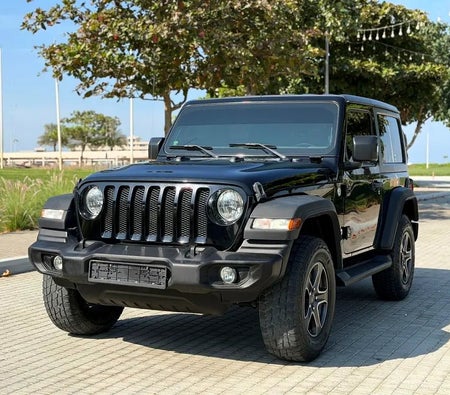 Black Jeep Wrangler Sport 2019