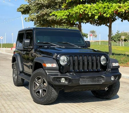 Black Jeep Wrangler Sport 2019