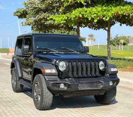 Black Jeep Wrangler Sport 2019