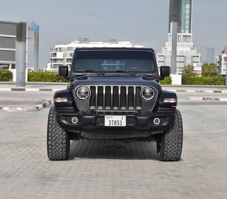 zwart Jeep Wrangler Unlimited Sahara Edition 2020