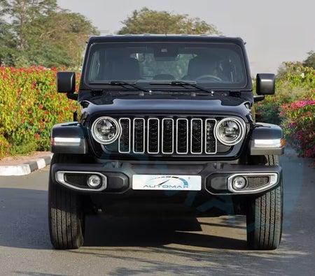 Black Jeep Wrangler Unlimited Sahara 2026
