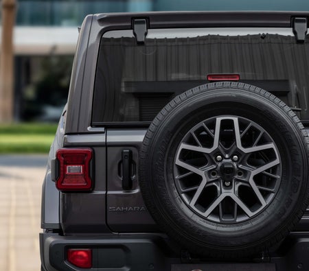 Gray Jeep Wrangler Unlimited Sahara 2025