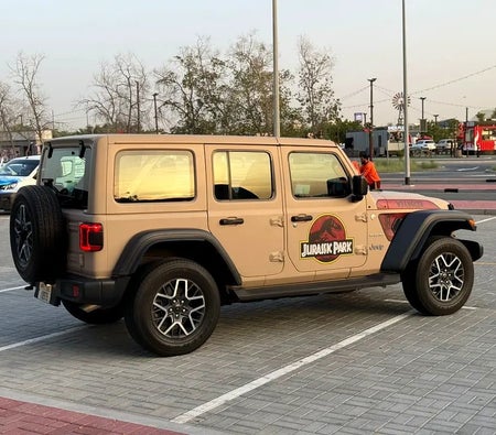 Beige Jeep Wrangler Unlimited Sport 2024
