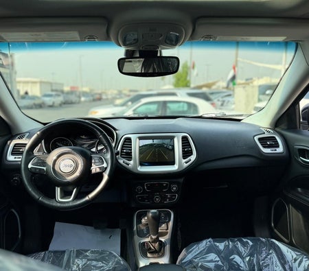 Голубой Jeep Compass Limited 2019 год