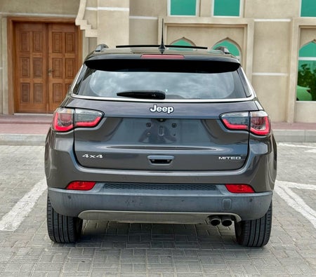 Dark Gray Jeep Compass Limited 2019