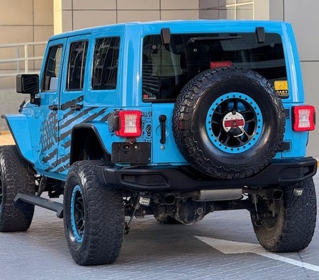 Bleu Jeep Wrangler Unlimited Rubicon 2017
