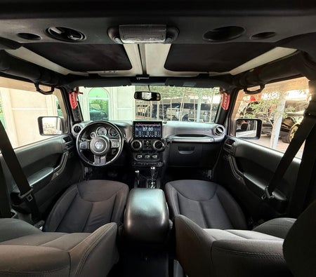 Gray Jeep Wrangler Sport 2016