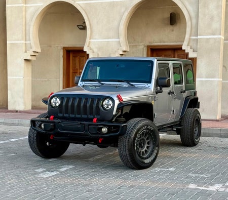 Gray Jeep Wrangler Sport 2016