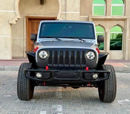 Gray Jeep Wrangler Sport 2016
