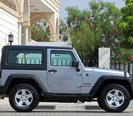 Silber Jeep Wrangler Sport 2016