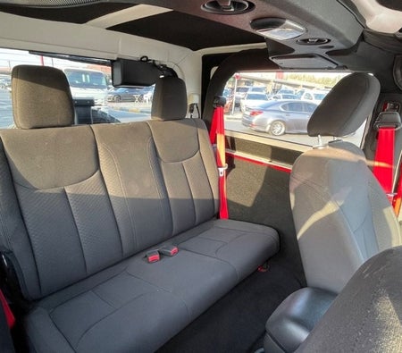 Red Jeep Wrangler 2018