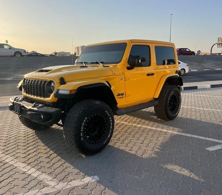 Yellow Jeep Wrangler Sport S 2020
